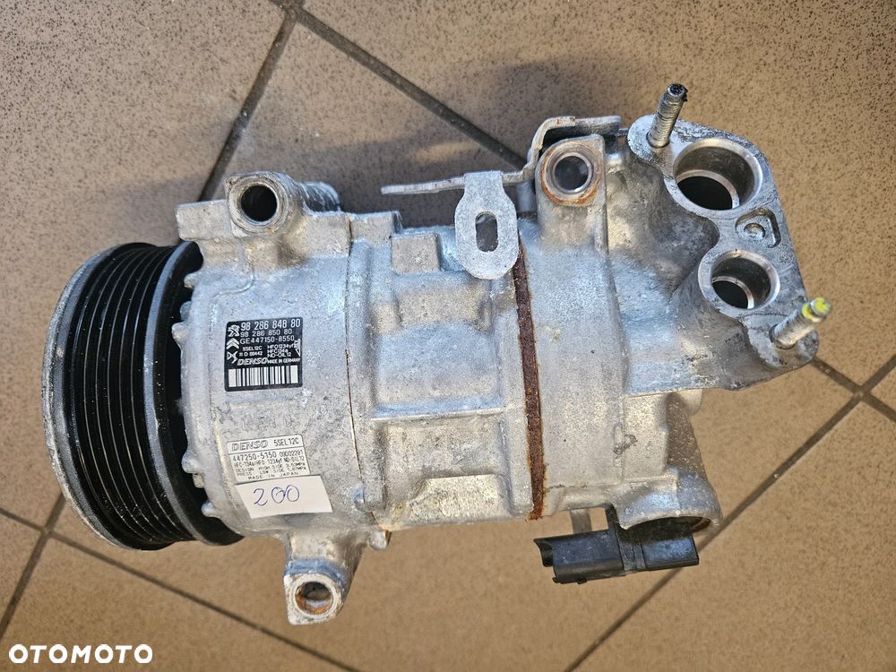 SPRĘŻARKA KLIMATYZACJI OPEL CORSA F 1.2 PEUGEOT 2008 II 208 II 9828684880 - 2