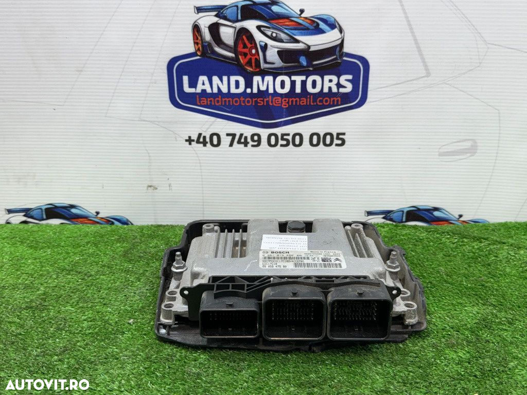 CALCULATOR MOTOR, ECU PEUGEOT 1.4 HDi 8HP (DV4C) 68HP/50KW COD: 0281019820, 9805947580 2012-2024 - 4