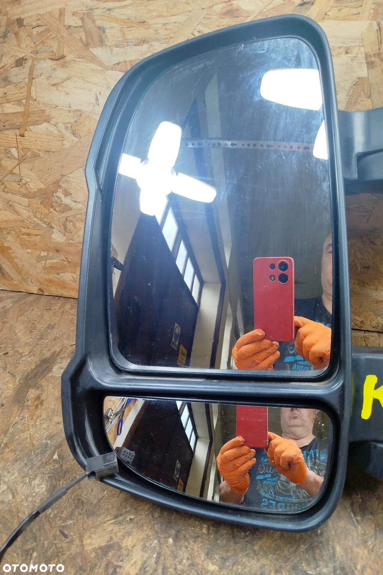 lusterko lewe elektryczne 2 PIN EUROPA NR "K" do Ducato III Boxer Jumper II 06-18 - 2