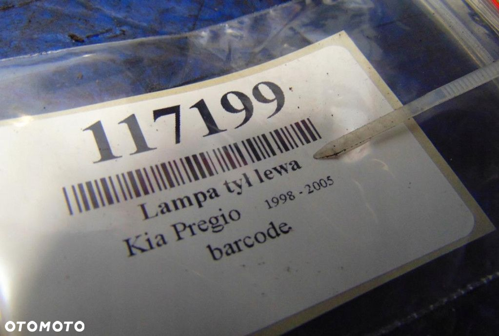 KIA PREGIO LAMPA TYŁ LEWA - 5