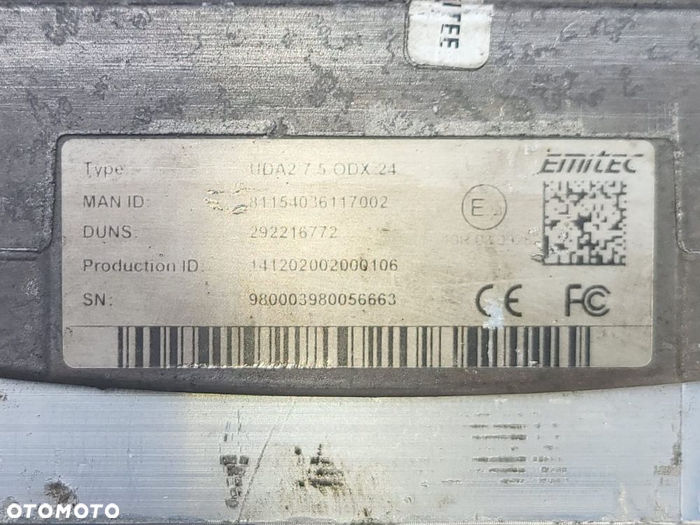 81154036117002  Pompa Adblue modul MAN Euro 6 EMITEC - 2