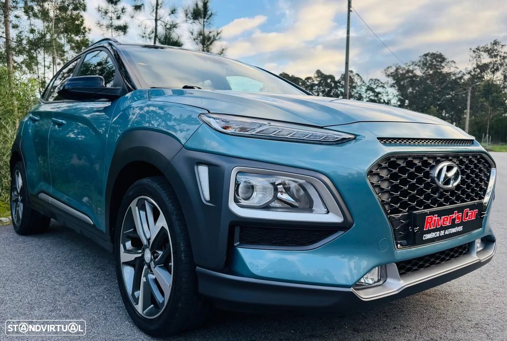 Hyundai Kauai 1.0 T-GDi Premium Pele/Tec.Vermelho - 7
