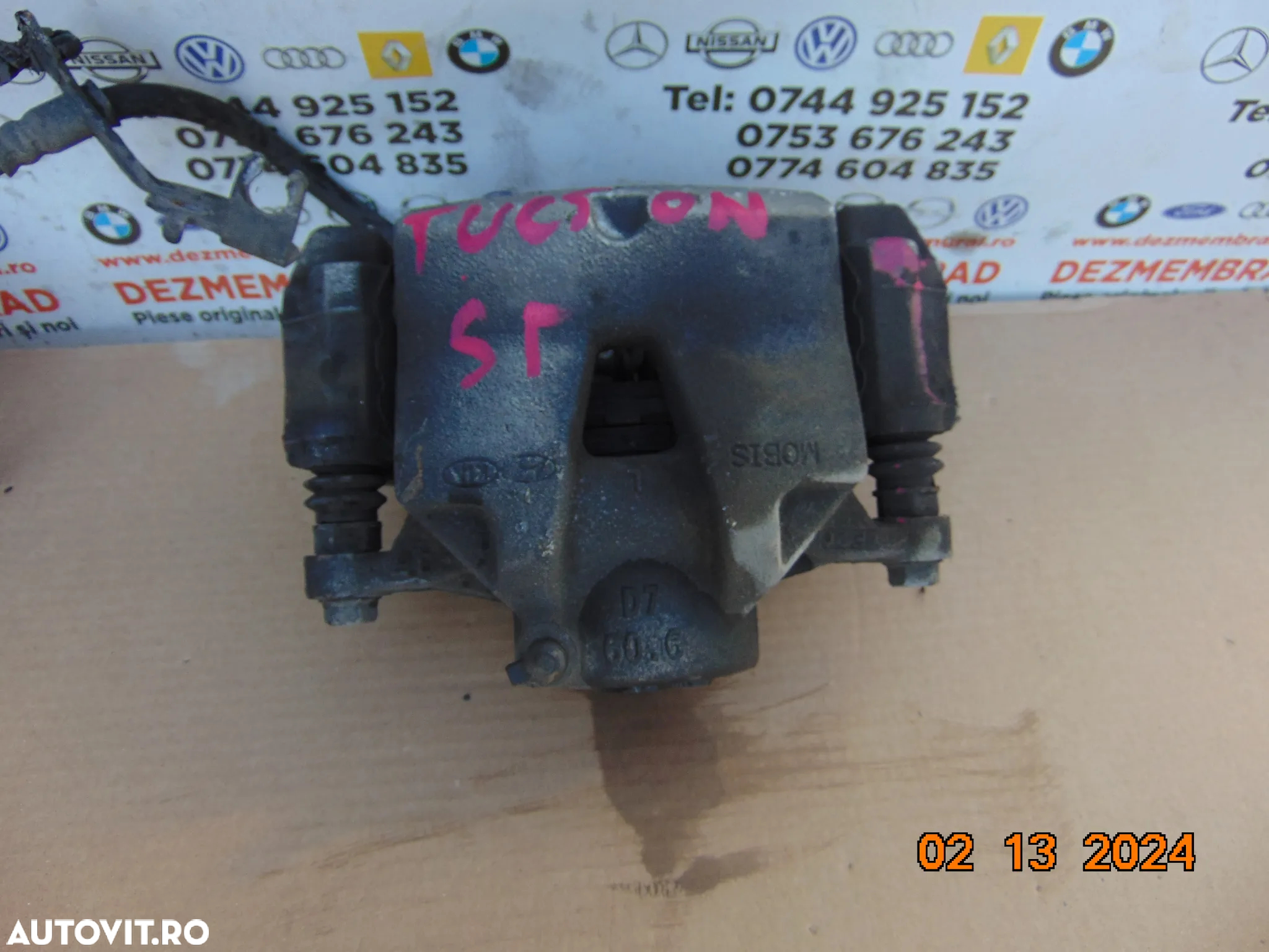 Etrieri fata Hyundai Tucson 2014-2020 etrier fata sttanga dreapta Kia Sportage Tucson 3 - 2