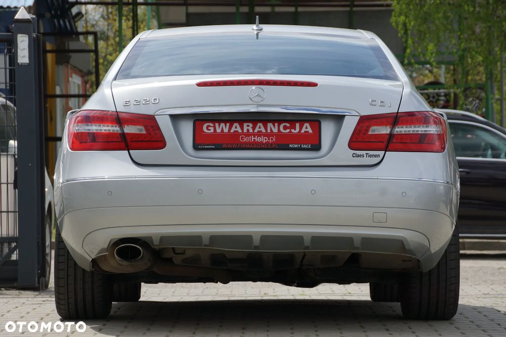 Mercedes-Benz Klasa E 220 CDI DPF BlueEFFICIENCY Automatik Avantgarde - 8
