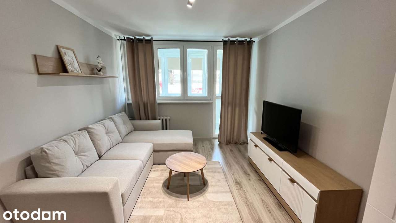 2-pok. 42,8 m² po remoncie | balkon | piwnica | 2 piętro
