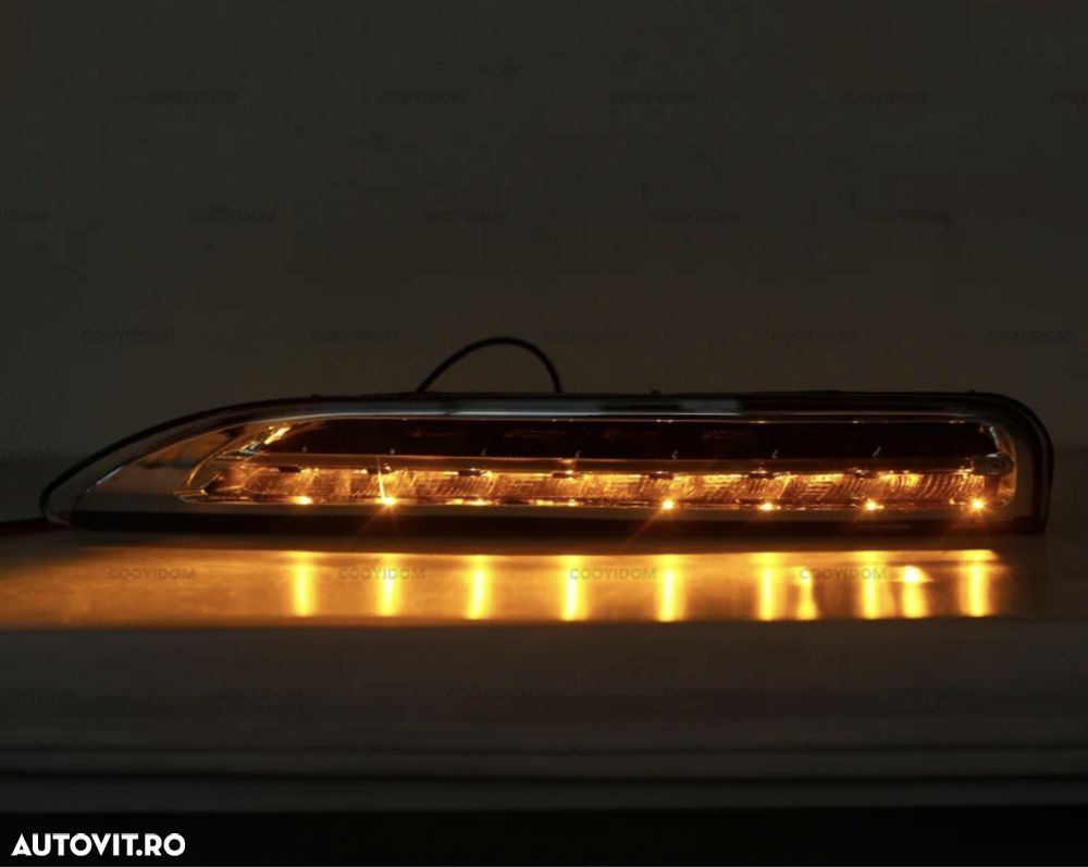 Proiector Ceata DRL LED Lumini De Zi Daytime Porsche Cayenne 2011-2014 - 3