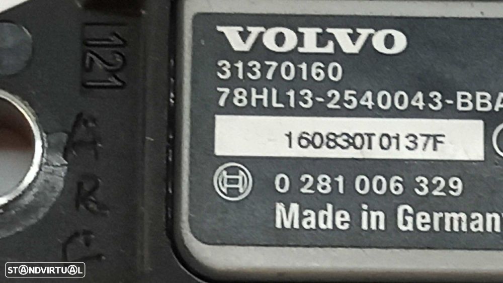 SENSOR DE PRESSÃO VOLVO V40 MOMENTUM - 2