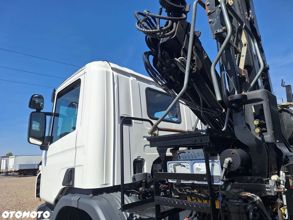 Scania P340 6X4 BORDMATIC / HDS HIAB 122/ Import Francja - 6