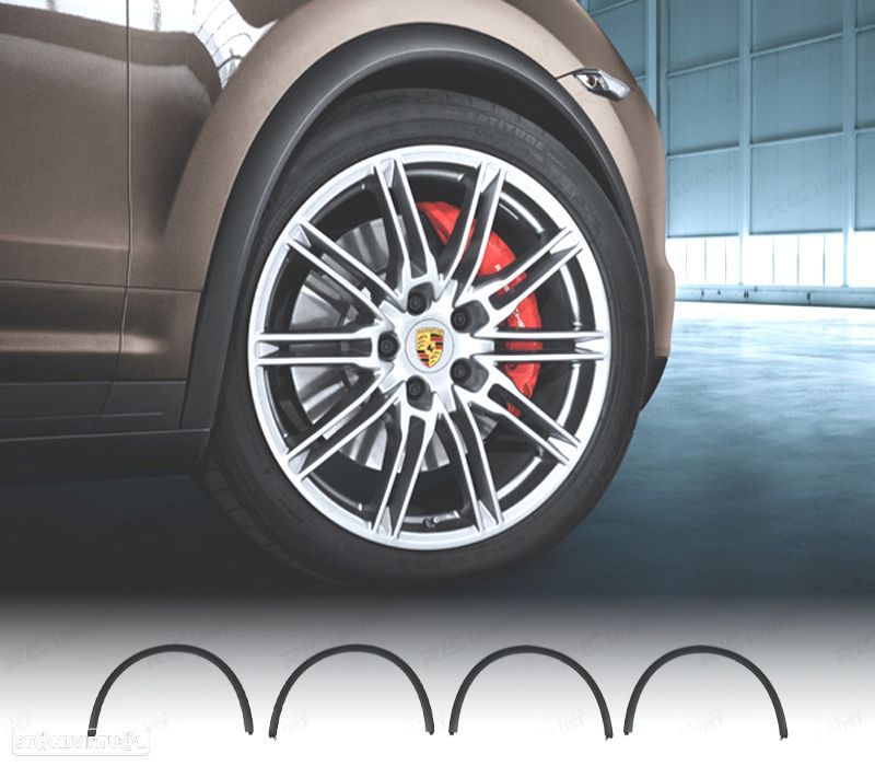 ABAS DE GUARDA LAMAS PORSCHE CAYENNE 958 14-17 LOOK TURBO - 1