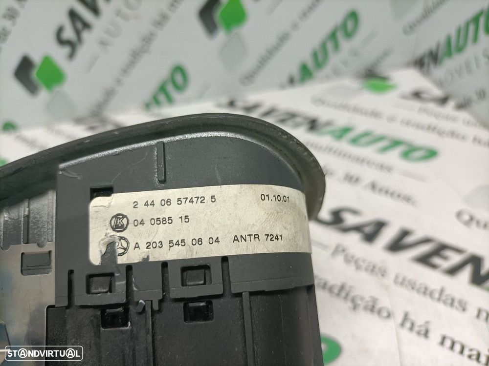 Comutador / Botão Luzes Mercedes-Benz C-Class Coupe Sport (Cl203) - 4