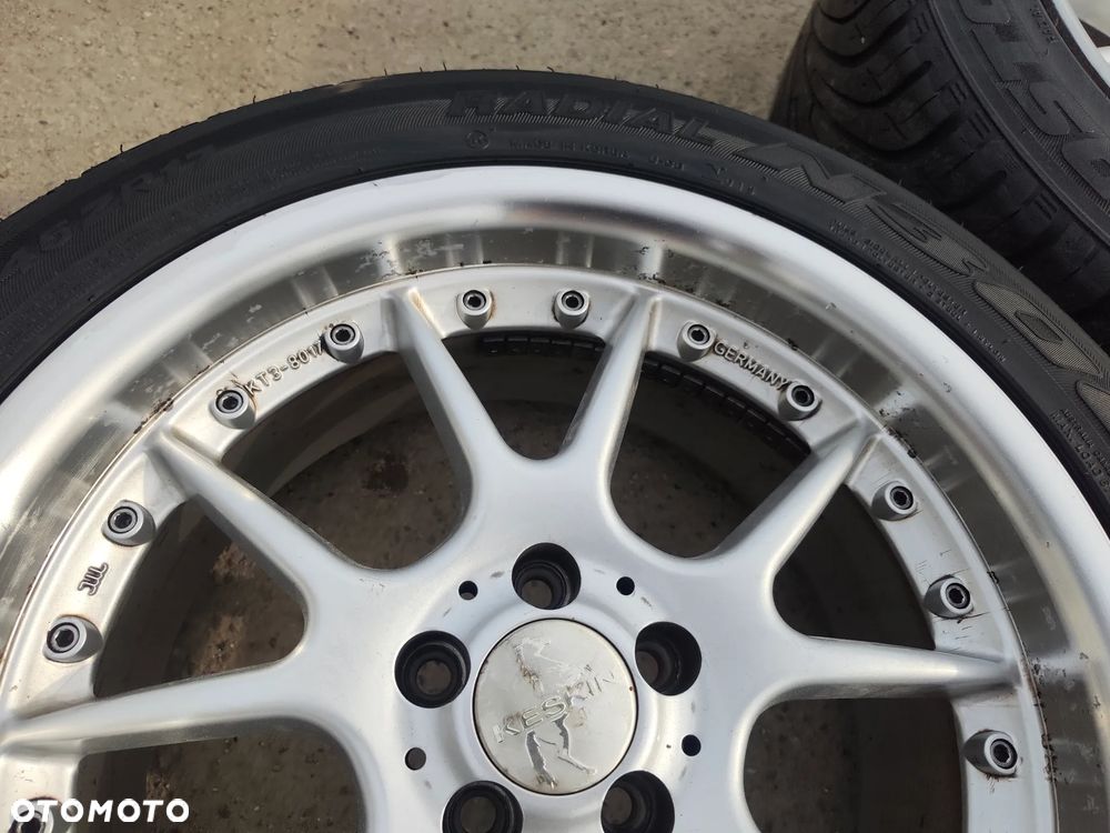 5x100 Alufelgi Felgi Aluminiowe KESKIN KT3 RANT Szerokie 2X9J 2x8J 17 Koła Letnie Lato SEAT LEON I TOLEDO II SKODA OCTAVIA I VW GOLF IV 4 BORA NEW BEETLE AUDI A3 8L TT 6mm SUBARU Toyota Legnica ALU-RAD 225/45 - 10