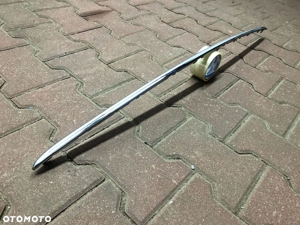 TOYOTA AURIS II LIFT HB 5D 2015-2018 CHROM W ZDERZAK TYŁ LISTWA TYLNA NAKŁADKA NIKIEL - 1