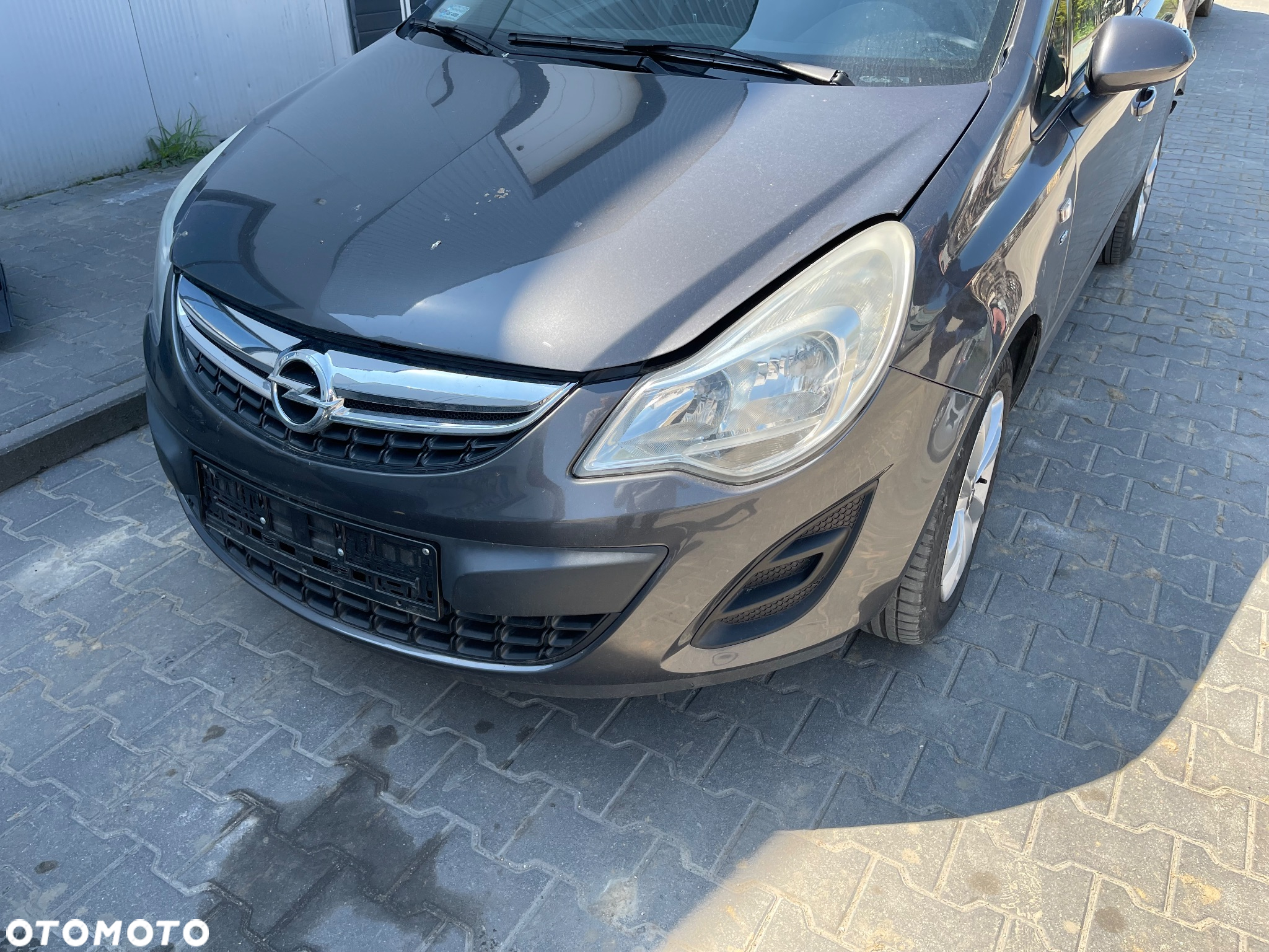 OPEL CORSA D LIFT Z177 KPL PRZÓD MASKA BŁOTNIKI LAMPY ZDERZAK PAS CHLODNICE - 2