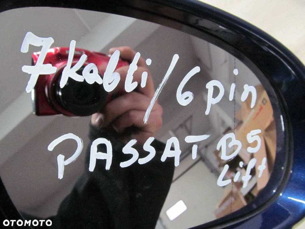 VW PASSAT B5 LIFT LUSTERKO PRAWE 7PIN 6 KAB 03/05 - 5