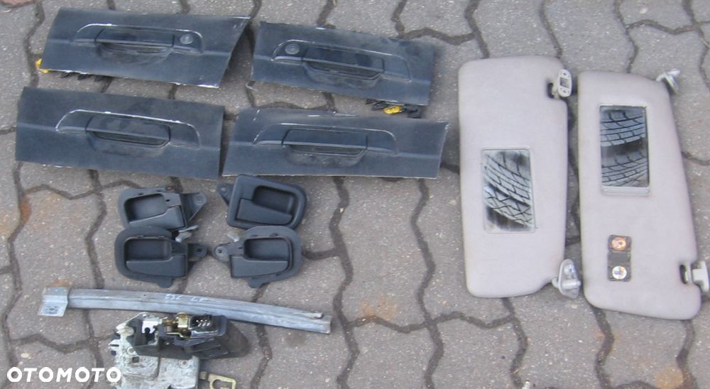 klamka słonecznik zamek drzwi silnik wycieraczek BMW E36 - 12