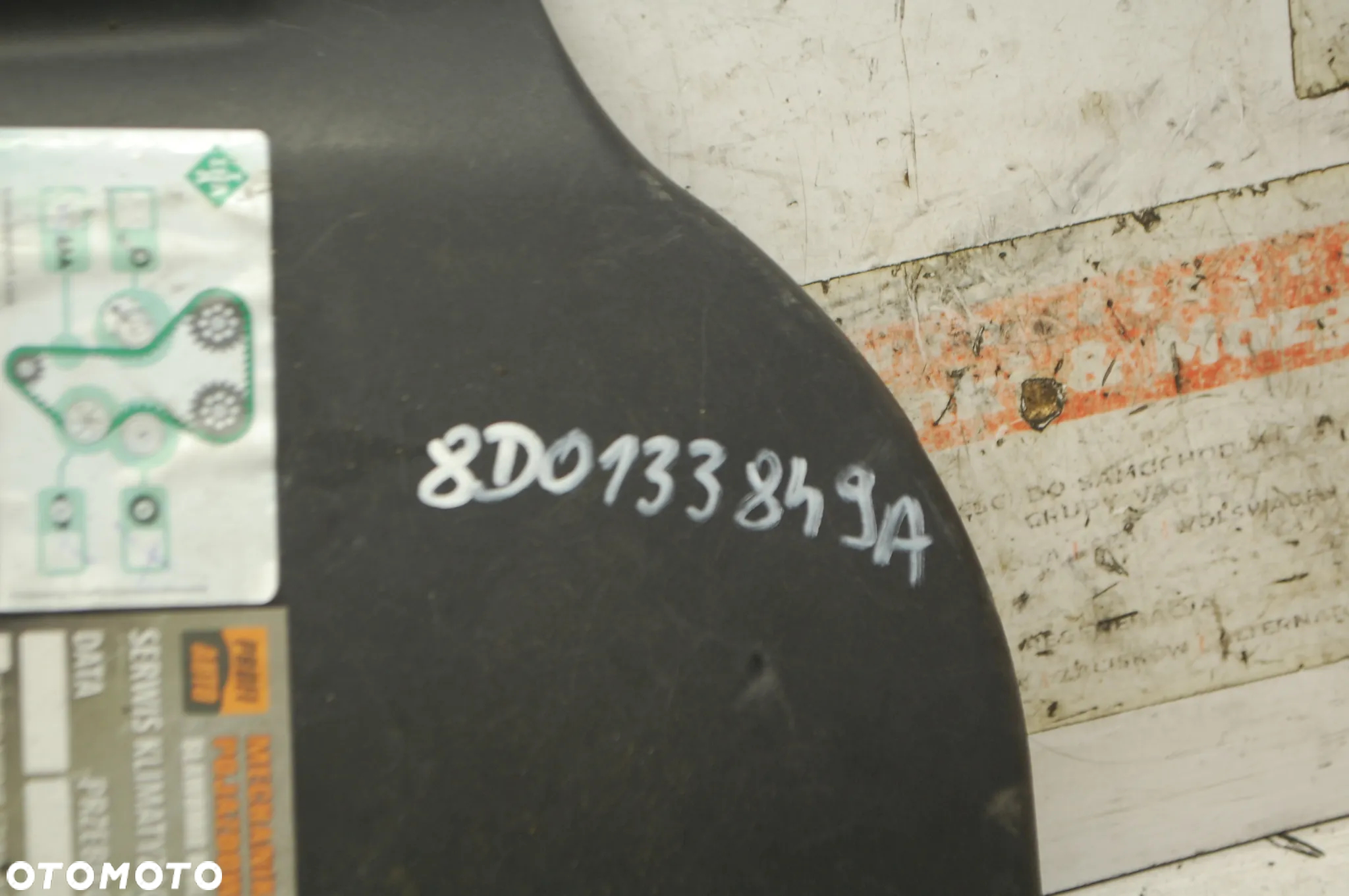 OSŁONA FILTRA ZBIORNICZKA WSPOMAGANIA 8D0133849A VW PASSAT B5 LIFT - 3