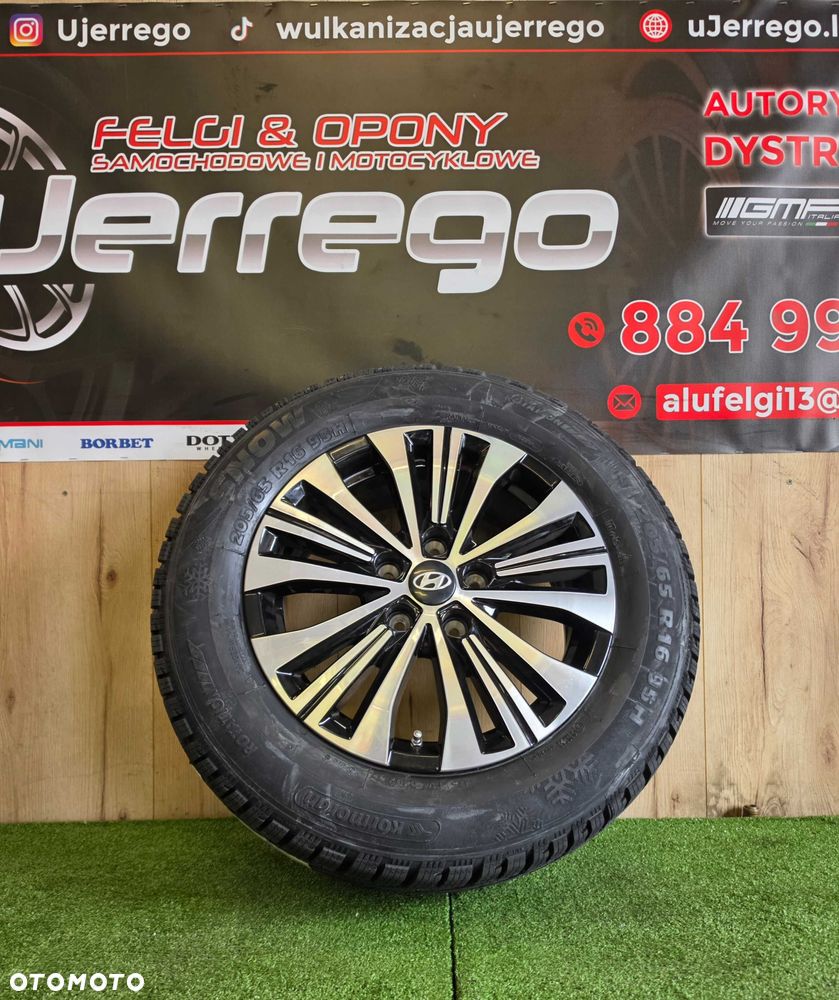 Koła zimowe HYUNDAI KONA 16x5x114,3 - Kormoran Snow 205/65/R16 + TPMS