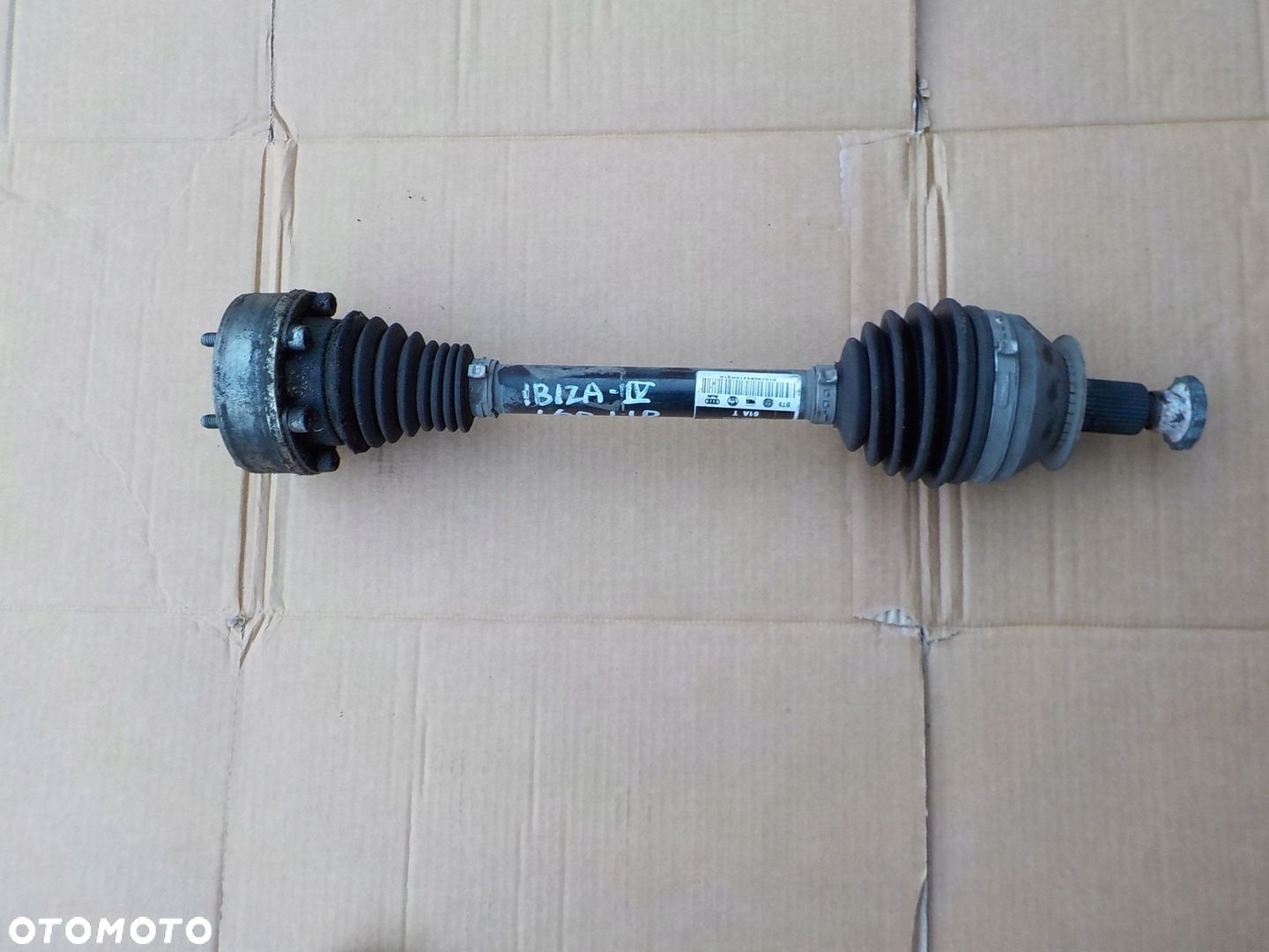 półoś lewa seat ibiza IV 6J 1,6 tdi 2010r 6R0407761A - 1