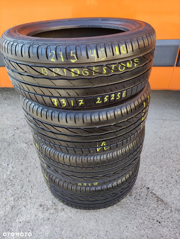 215/45R16 86H Opony Letnie Lato Bridgestone Turanza ER300 Legnica ALU-RAD 6,5-7mm 215/45