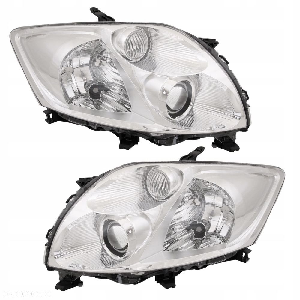 Reflektor Lampa Przód Tyc Toyota Auris I 1 E15 2007-2010 kpl - 1