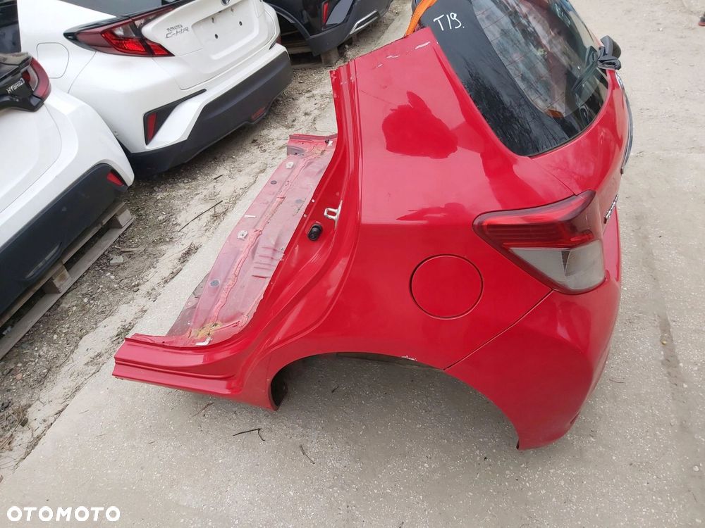 Toyota Yaris III pas tylny błotnik tył lewy prawy zderzak klapa ćwiartka - 11