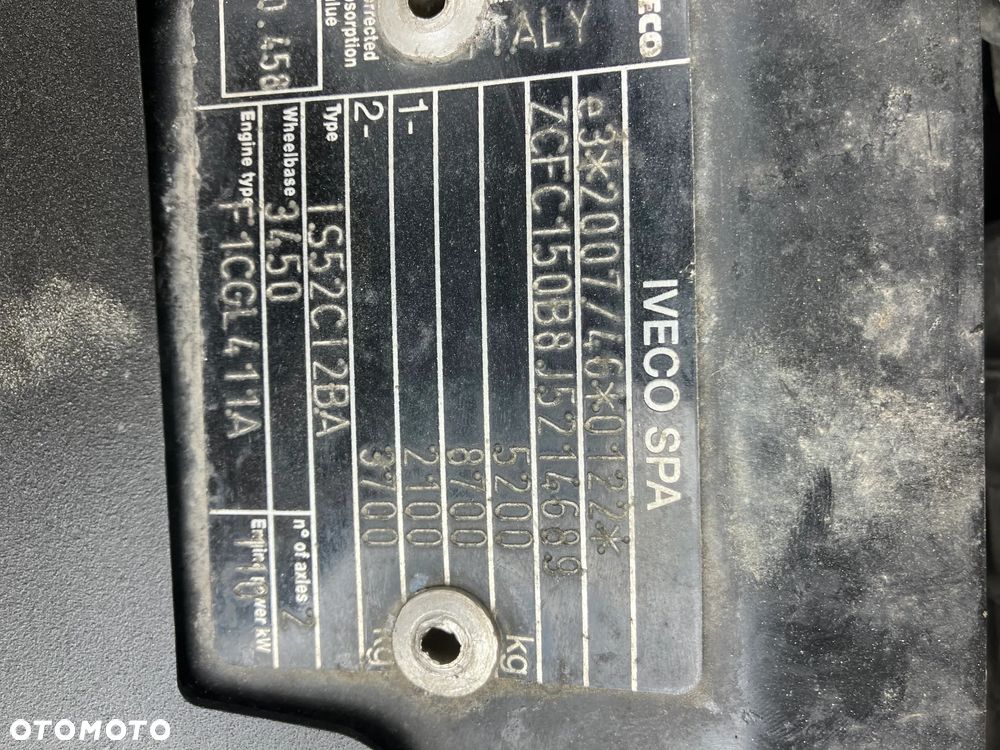 Iveco Iveco Daily 50c15 kontener, chłodnia 6 palet - 6