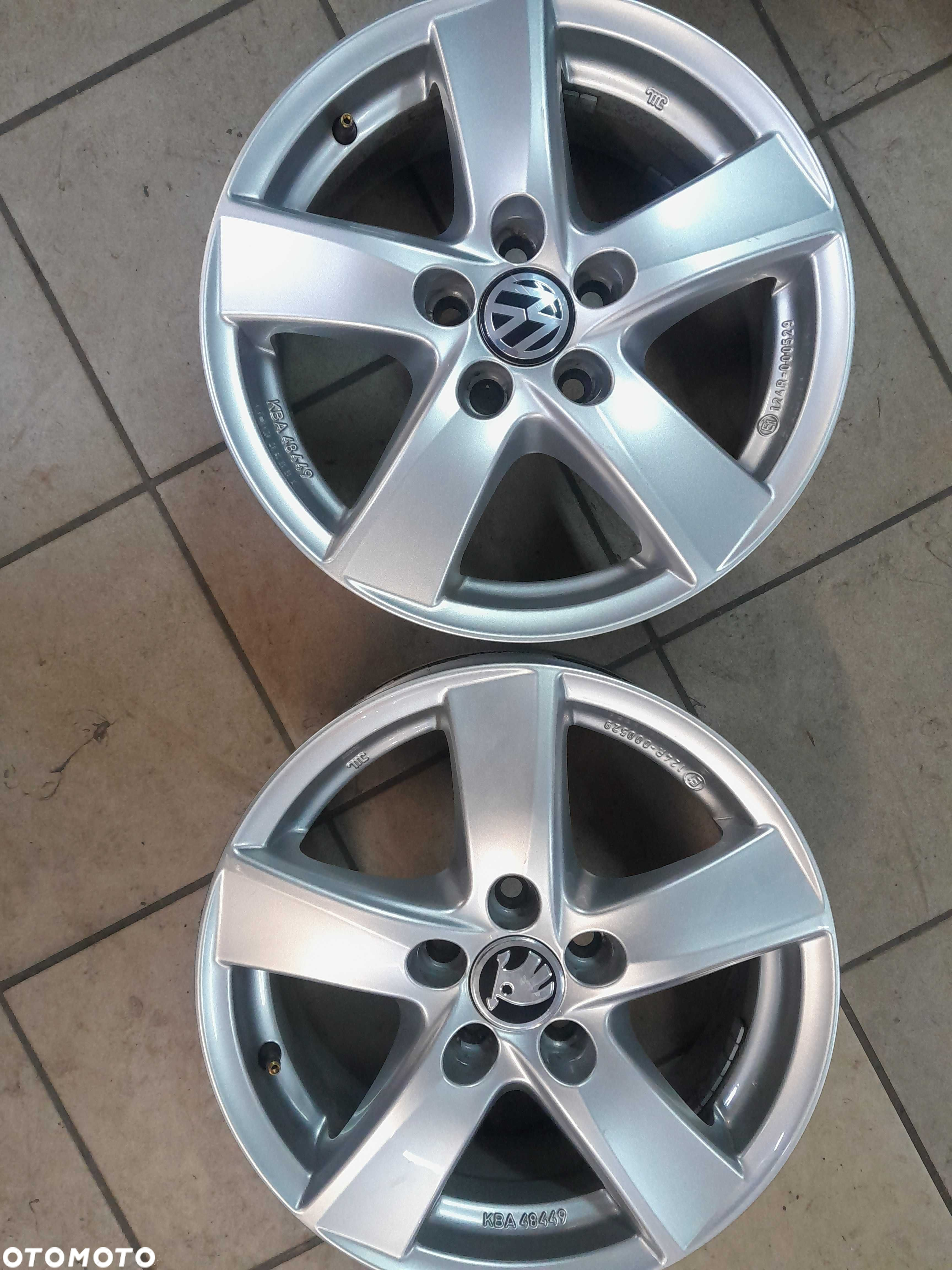 Felgi 15 5x100 Praktik Fabia Rapid Scala Roomster VW polo - 6