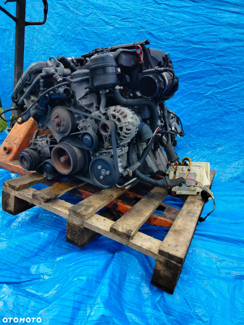 SWAP KOMPLETNY SILNIK SKRZYNIA WIĄZKA KOMPLET BMW E46 320i 2.2 i 170KM M54B22 - 3
