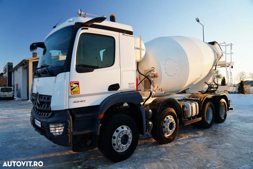Mercedes-Benz AROCS 3240 / 9M3 BETONIERĂ / 8x4 / BETONIERĂ / AUTOMATĂ / CAMERĂ / JANTE DIN ALIAJ / - 2