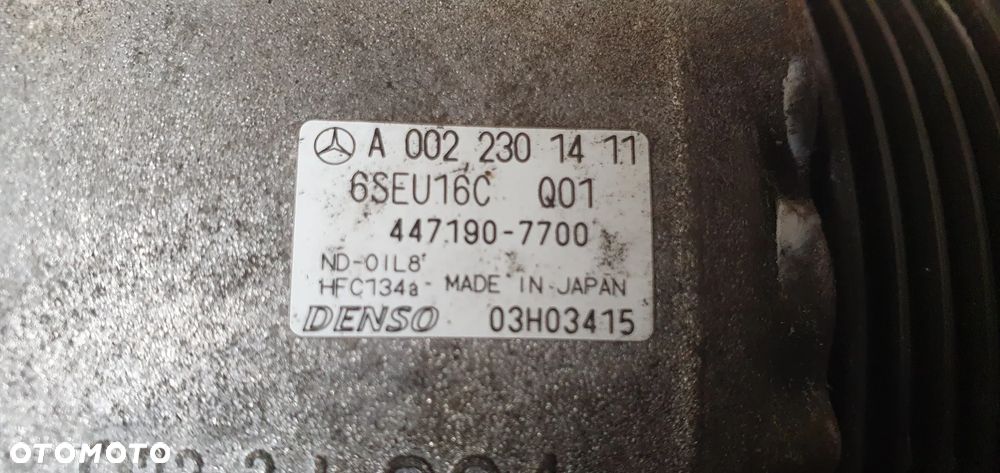 Sprężarka klimatyzacji pompa klimy Mercedes A-Klasa W169 2.0 CDI A0022301411 - 6