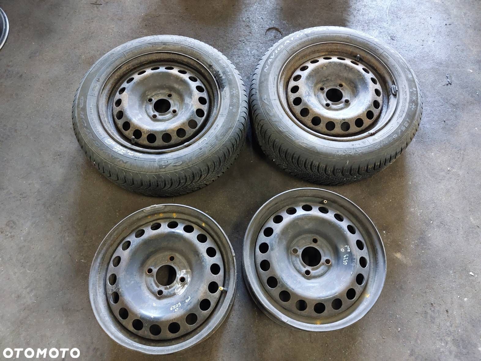 FELGI STALOWE 4 SZT 4x100 6Jx15 ET40 FI60,1 RENAULT CLIO III - 1