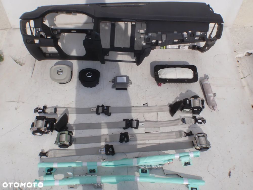 VOLVO V90 S90 DESKA KONSOLA KOKPIT PULPIT PÓŁKA PARAPET SKÓRA PODUSZKI POWIETRZNE KIEROWCY PASAŻERA KOLAN PODUSZKA POWIETRZNA KOLANOWA KURTYNA KURTYNY AIR BAG FOTELA W FOTEL AIRBAG PASY PAS USA  KANADA - 22