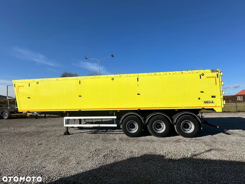 Mega NACZEPA / WYWROTKA / 45M3 / KLAPO- DRZWI /OŚ PODNOSZONA - 5