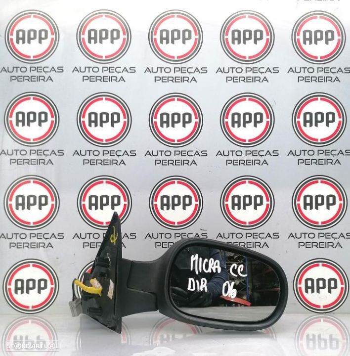 Espelhos esquerdo e direito Nissan Micra CC ( CABRIO) K12, eléctricos. - 4