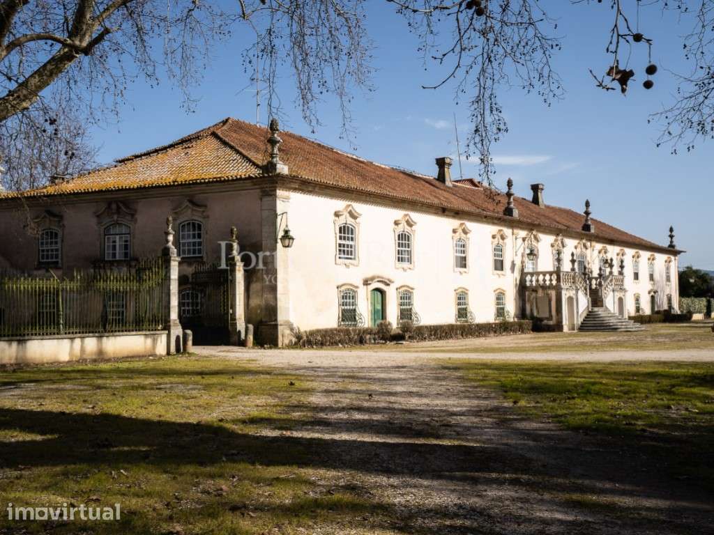 Palácio do séc. XVIII, situado numa lindíssima quinta com 43 hectar... - Grande imagem: 2/56