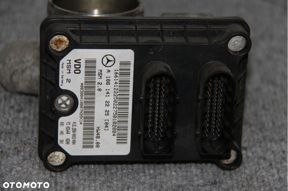 Mercedes W168 A140 A160 przepustnica A1661412225 - 3