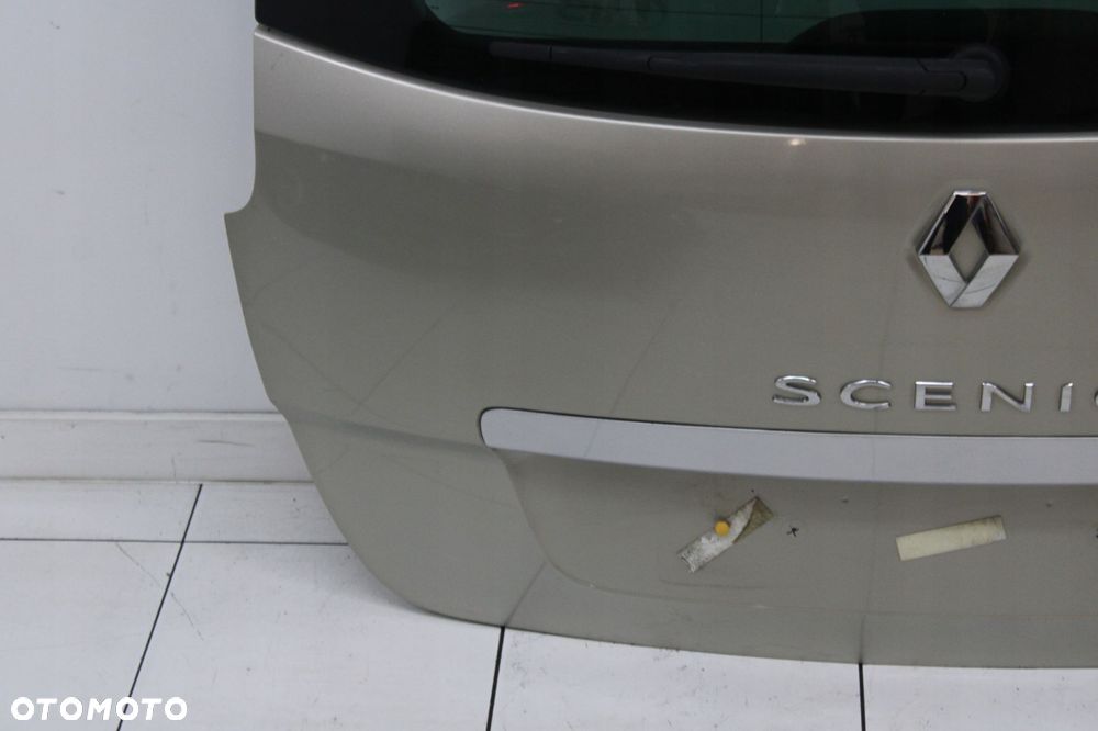 RENAULT GRAND SCENIC III 09R- KLAPA BAGAŻNIKA TYŁ TYLNA TED11 - 4