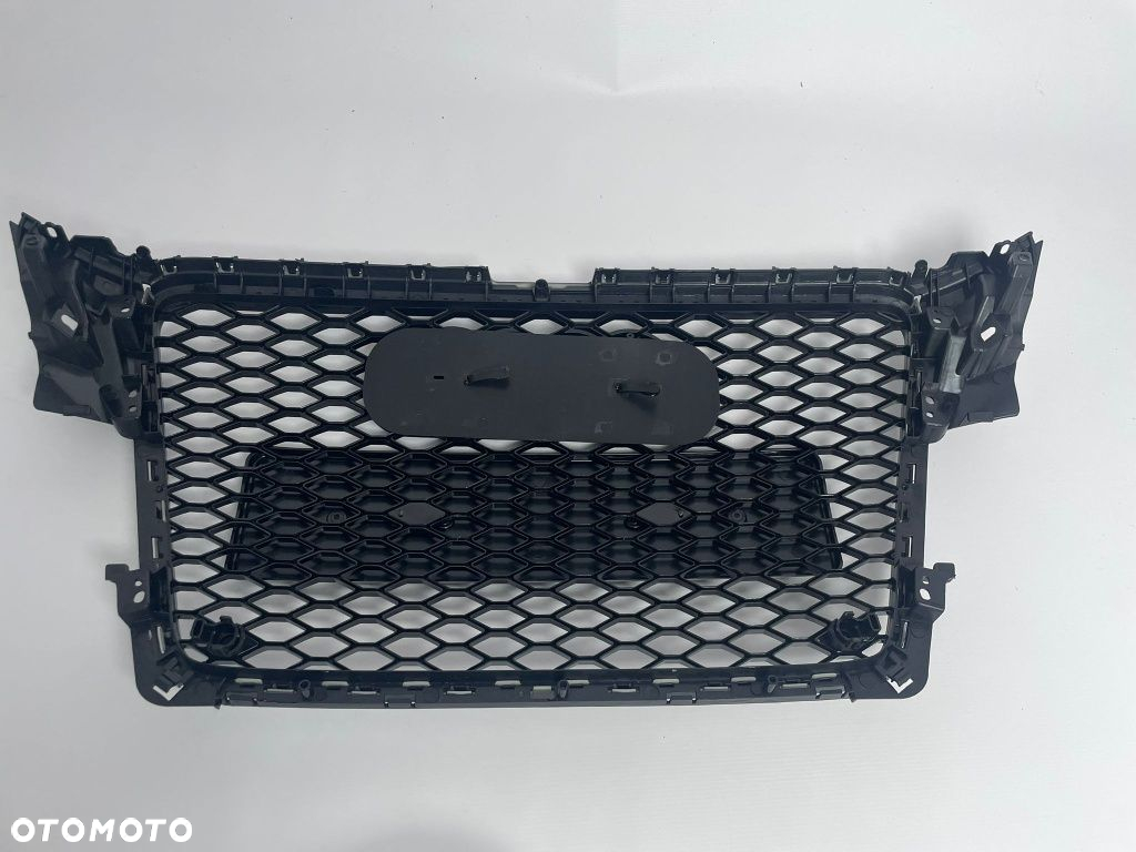 Audi A4 B8 Atrapa Chłodnicy Przedni Grill Plaster Miodu 08-12 Czarny - 6