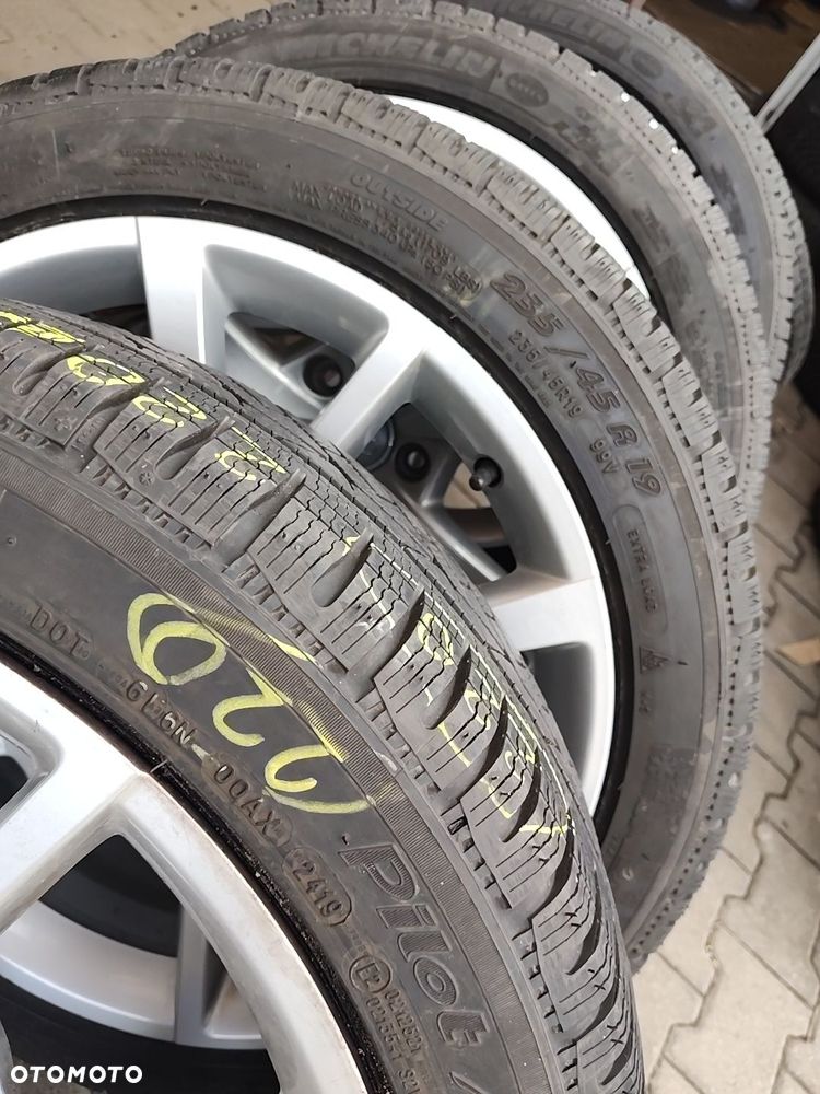 Koła felgi aluminiowe audi 235/45/19 Michelin 5x112 - 2