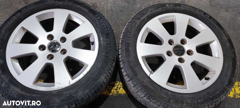 Set jante aliaj pe 16 volkswagen vw passat B6 sedan an 2010 - 3