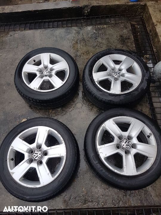 Set 4 Jante VW Passat CC, AllTrack B5 B6 B7 B8 / Jetta / Golf 5 6 7 / Tiguan / EOS / Sirocco / Sharan ET42  205 55 16 5x112 - 1
