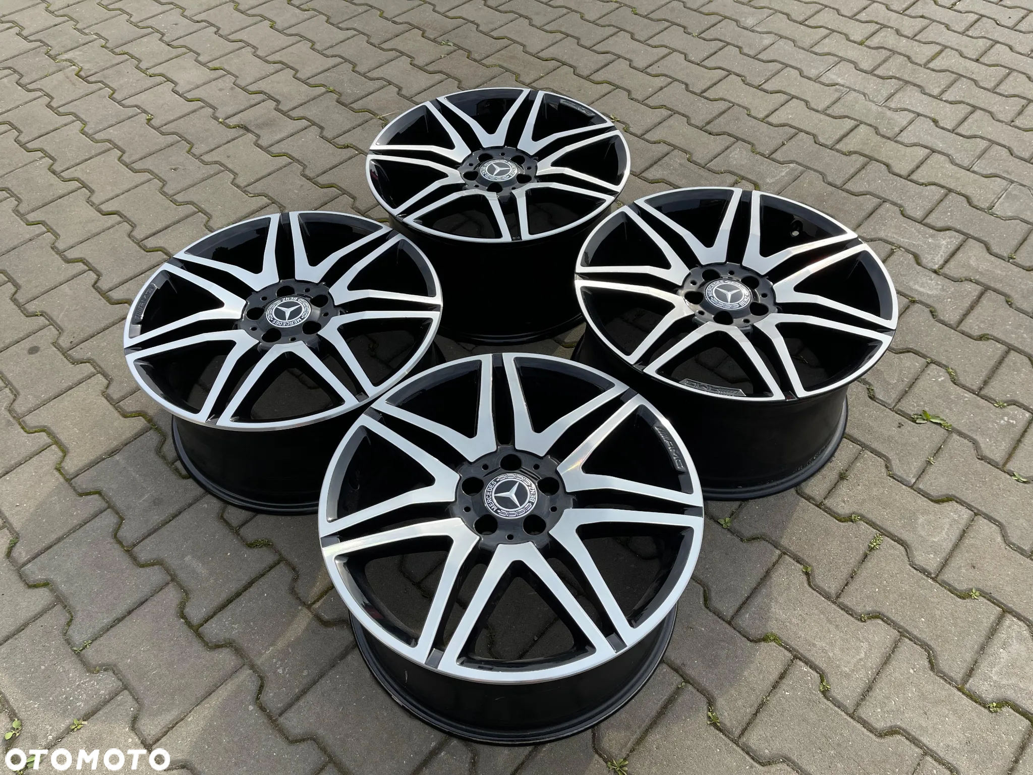 FELGI ALUFELGI NOWE! 19 AMG MERCEDES E W212 CLS V KLASA 5X112 ET40 9.5J SPRAWDZONE ORYGINAŁ A2124014602 A2124014702 - 5