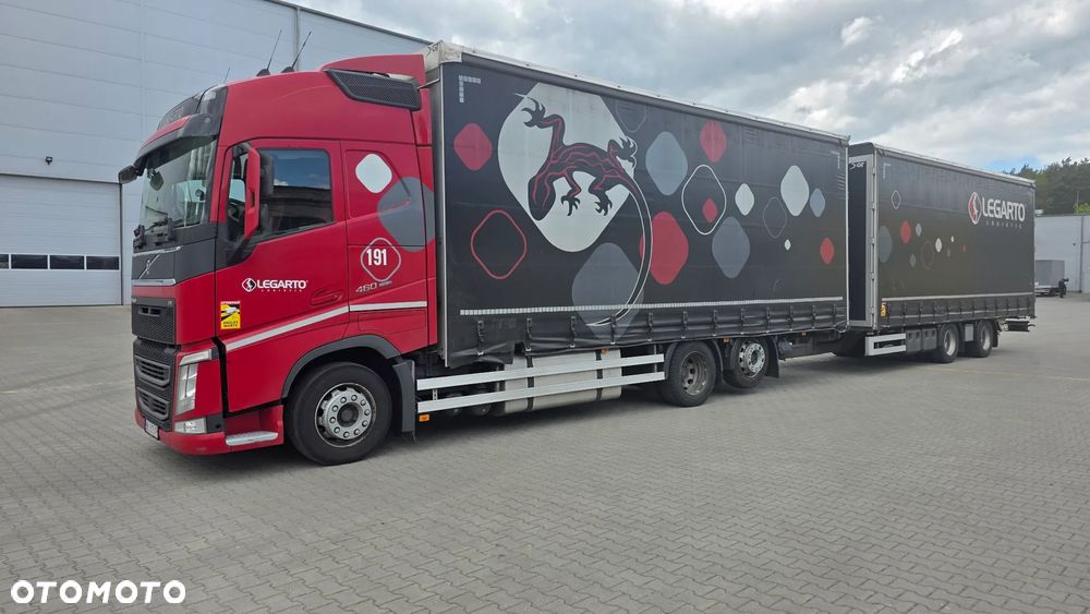 Volvo Volvo FH 460 / ZESTAW TANDEM 120M3 / 7,7m+7,7m /PRZEJAZDOWY / SALON PL / ZŁOTY KONTRAKT SERWISOWY - 4