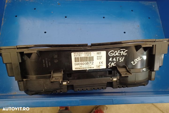 Ceasuri bord 5M0920872 1.4 TSI MX1253 Volkswagen VW Golf 6 [2008 - 20 - 2