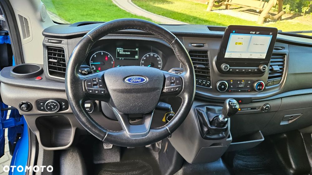 Ford Transit 2,0TDCI 130KM L2H2 Sredni 169t.km. Polift Led Klima Webasto Kamera Duży Wyświetlacz Parktronik Hak Super Stan Klima - 15