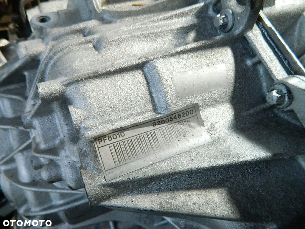 SKRZYNIA BIEGÓW RENAULT TRAFIC OPEL VIVARO 2.0DCI PF6 010 PF6010 - 2