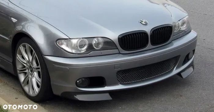 BMW 3 E46 M PAKIET SPLITTERY DOKŁADKI ZDERZAKA 2 SZTUKI PODKŁAD - 4