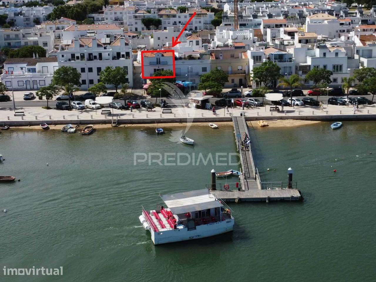Excelente T2 em Santa Luzia, primeira linha, vista mar - Grande imagem: 2/39