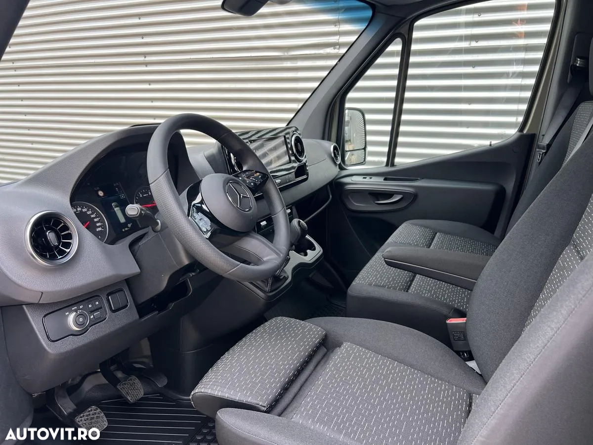 Mercedes-Benz Sprinter 317 - furgon 15.5m3 - LED - Scaun sofer pe perna si incalzit - Pachet parcare - 9
