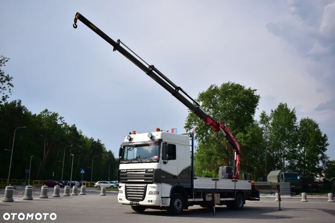DAF XF 105.410 4x2 Fassi F190 HDS Żuraw Zestaw Crane Kontenery - 1